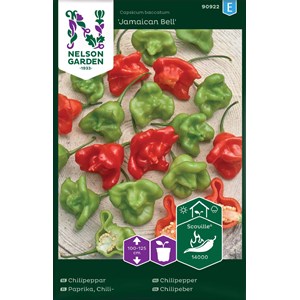 Fröer Nelson Garden Chilipeppar Jamaican Bell