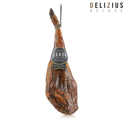 Spannmålsmatad iberisk skinka Delizius Deluxe (Vikt ca: 8,5-9 Kg)