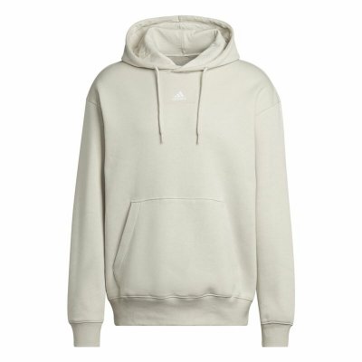 Tröja med huva Herr Adidas Essentials Feelvivid Beige (Storlek: L)