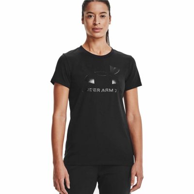 T-shirt med kortärm Dam Under Armour Sportstyle Svart (Storlek: L)