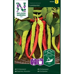 Fröer Nelson Garden Chilipeppar Lombardo