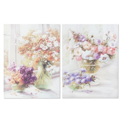 Tavla DKD Home Decor Vas (60 x 2,5 x 80 cm) (2 antal)