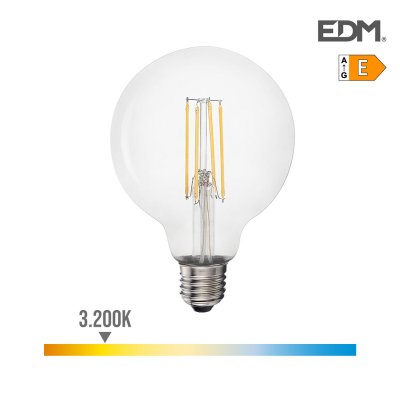 LED-lampa EDM E27 6 W E 800 lm (3200 K)