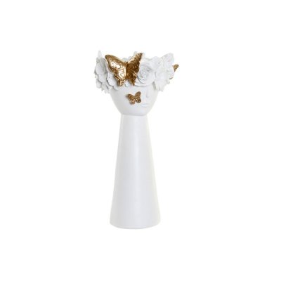 Prydnadsfigur DKD Home Decor Kruka Harts (19.5 x 19.5 x 41 cm) (19.5 x 19.5 x 41 cm)