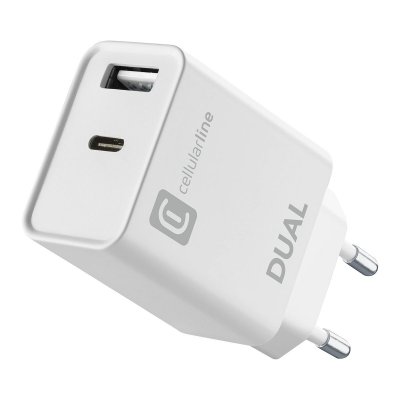 Väggladdare Cellularline ACHIPHUSB2PD20WW (Renoverade A+)
