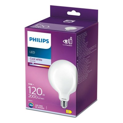 LED-lampa Philips E27 13 W 2000 Lm (12,4 x 17,7 cm) (4000 K)
