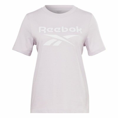 T-shirt med kortärm Dam Reebok Identity Ljusrosa (Storlek: L)