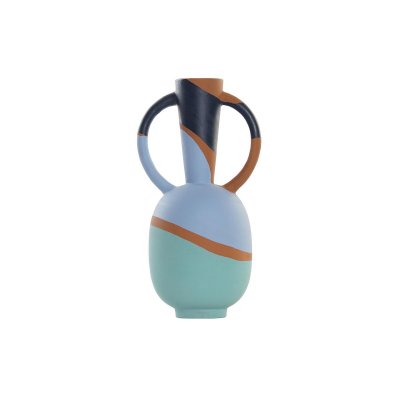 Vas DKD Home Decor Keramik Multicolour Modern (21 x 17,5 x 40,5 cm)