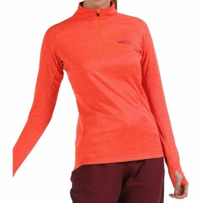 T-shirt med lång ärm Dam +8000 Aceda Orange (Storlek: M)