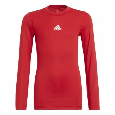 Skjorta med lång ärm Barn Adidas Techfit Top (Storlek: 11-12 år)