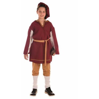 Maskeraddräkt för barn Kurtisan (Storlek: 3-5 år)