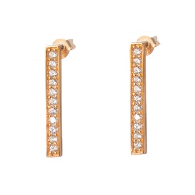 Dam örhängen Sif Jakobs E1023-CZ-RG (2,5 cm)