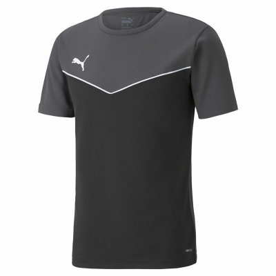 T-shirt med kortärm Herr Puma individualRISE Svart Grå (Storlek: L)