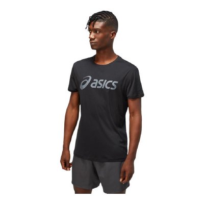 T-shirt med kortärm Herr Asics Core Svart (Storlek: S)