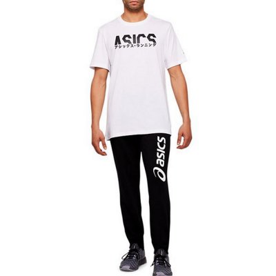 T-shirt med kortärm Herr Asics Katakana Vit (Storlek: L)