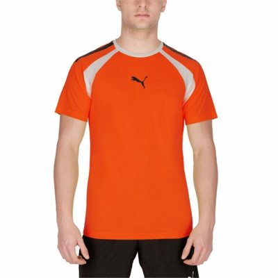 T-shirt med kortärm Herr Puma TeamLIGA Orange (Storlek: L)