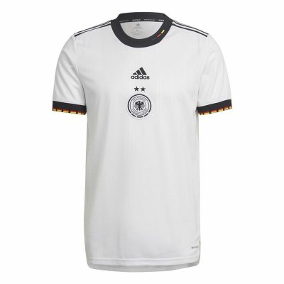 Kortärmad fotbollströja för herrar Adidas Germany 21/22 (Storlek: S)