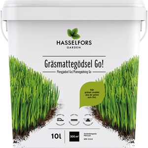 Gräsgödsel Hasselfors Go!, 10 l