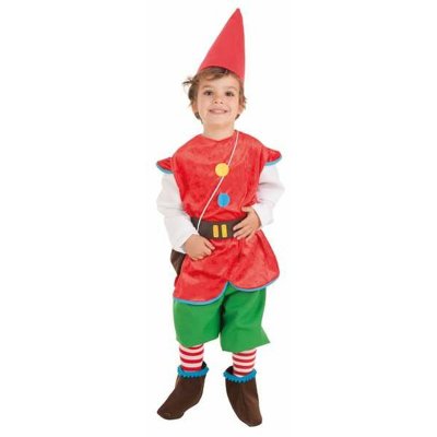 Maskeraddräkt för barn Gnom (Storlek: 2-3 år)