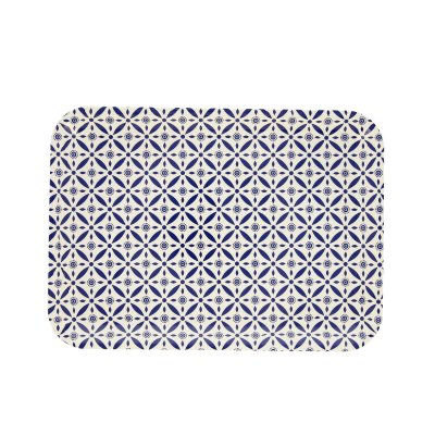 Bricka Quid Habitat Geometrisk Plast Multicolour (36 x 26 x 2 cm) (Pack 12x)