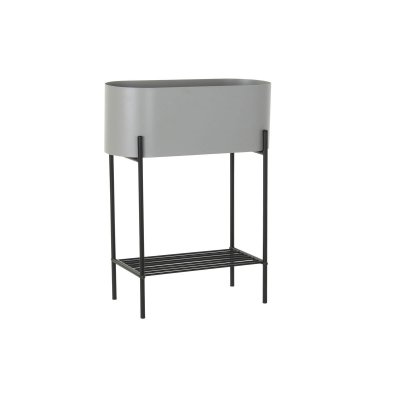 Kruka DKD Home Decor Svart Grå Metall (50 x 20 x 63 cm)