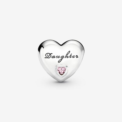 Dampärlor Pandora 791726PCZ Silvrig (1 cm)
