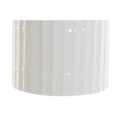 Vas DKD Home Decor Keramik Vit (10 x 10 x 22 cm)