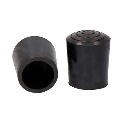 Skoning/ändkontakt Ø 25 mm Svart