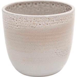 Kruka Dripping White Ø16 cm
