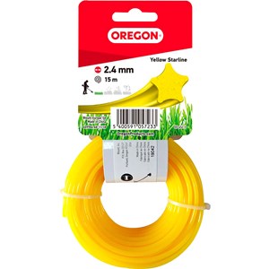 Trimmertråd Oregon Stjärnform 2,4 mm x 15 m
