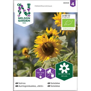 Fröer Nelson Garden Jättesolros Hög