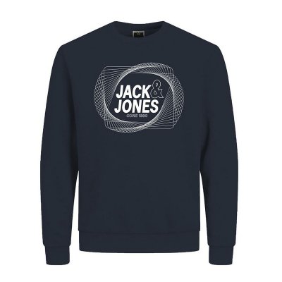 Tröja utan huva Barn JCOLUCA Jack & Jones 12226492 Marinblå (Storlek: 12 år)