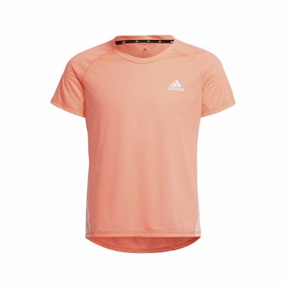Barn T-shirt med kortärm Adidas Aeroready Three Stripes Lax (Storlek: 13-14 år)