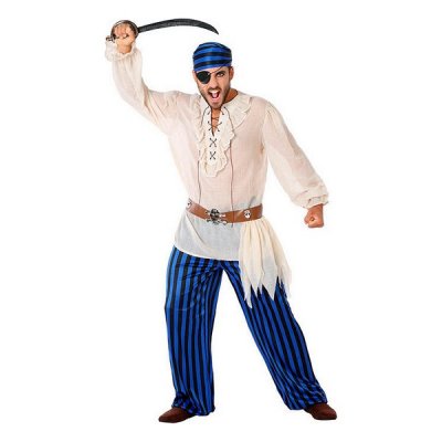 Maskeraddräkt vuxna 115408 Pirat (Storlek: XS/S)