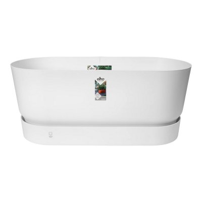 Kruka Elho Terrase 80 Wheels 35 x 78 x 34 cm Vit