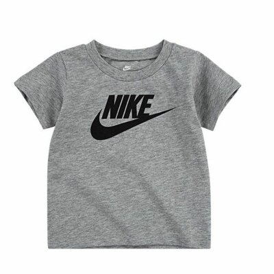 Barn T-shirt med kortärm Nike Futura SS Mörkgrå (Storlek: 4 år)