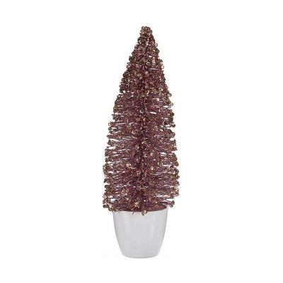 Julgran Medium Plast Rosa Gyllene (10 x 33 x 10 cm)