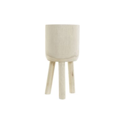 Kruka DKD Home Decor Brun Paulowniaträ (16 x 16 x 33 cm)