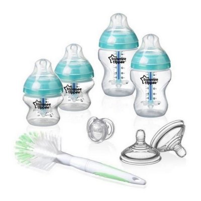 Set med fyra nappflaskor Tommee Tippee