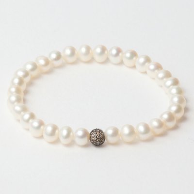 Damarmband Lancaster JLA-BR-SB-4-WH Brun Vit Sterlingsilver 16 mm