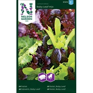 Fröer Nelson Garden Sallat Baby Leaf Mix Såband