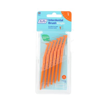 Interdentala borstar Tepe Orange (6 antal)