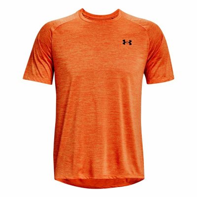 T-shirt med kortärm Herr Under Armour Tech™ Orange (Storlek: XL)
