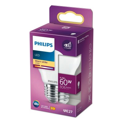 LED-lampa Philips 8718699762858 E27 6,5 W 806 lm (4,5 x 7,8 cm) (2700 K)