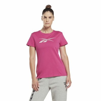 T-shirt med kortärm Dam Reebok Doorbuster Graphic Rosa (Storlek: S)