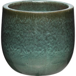Kruka Låg Jadegrön, D27xH24 cm