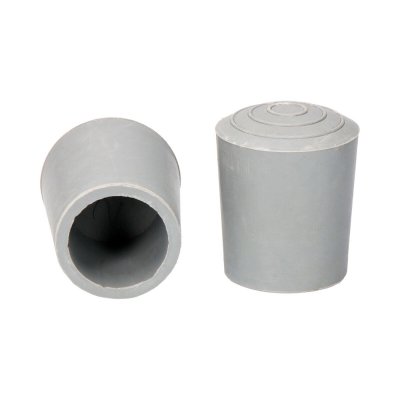 Skoning/ändkontakt Ø 25 mm Ljusgrå