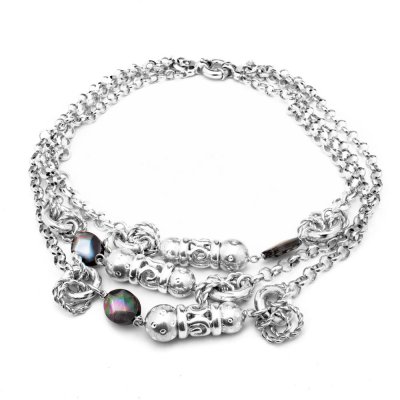 Damhalsband Folli Follie 4N7S201A (30 cm)