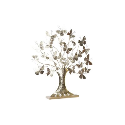 Prydnadsfigur DKD Home Decor Gyllene Metall (68,6 x 9 x 71,8 cm)