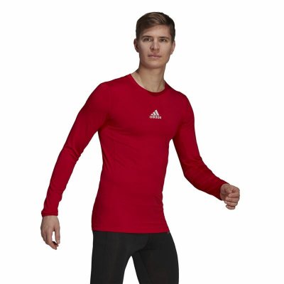Skjorta med lång ärm Herr Adidas Compression (Storlek: L)